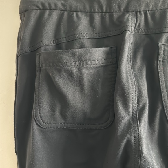 Black stretch cargo pants 10p - Picture 3 of 5